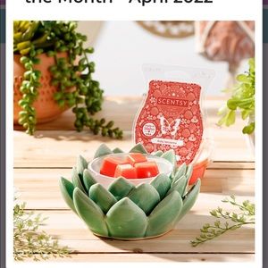 Scentsy April 2022 warmer of the month